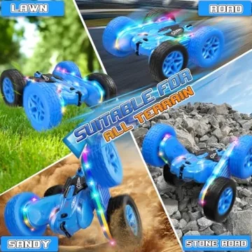 Jimdella Remote Control Stunt Car for Kids Ages 4-6