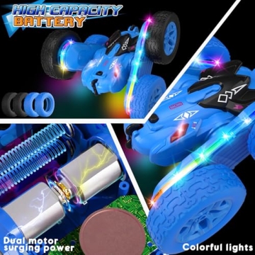 Jimdella Remote Control Stunt Car for Kids Ages 4-6