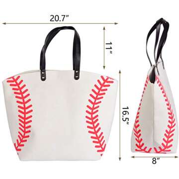 Baseball Tote Bag for Woman, Baseball Tumbler, Christmas Gifts,Baseball Bags for Moms, Baseball Bracelet for Women, Baseball Hair Pony Tails, Baseball Mom Gifts, Baseball Cup 30 oz with Lid, Straw