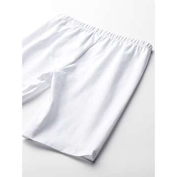 The Children's Place Girls Mix and Match Bike Shorts, White 2 Pack, X-Small