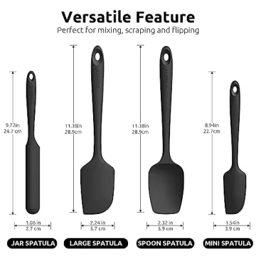 U-Taste Silicone Utensil Set - Heat Resistant & Durable