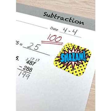 Teacher Created Resources Superhero Stickers (5570)