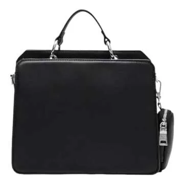 Steve Madden Bevelyn Convertible Crossbody Bag in Black