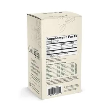 Great Lakes Wellness Collagen Peptides Powder for Skin, Hair, Nails, Joints & Digestion - Unflavored - Quick Dissolve Hydrolyzed, Non-GMO, Keto, Kosher - 20 Sticks