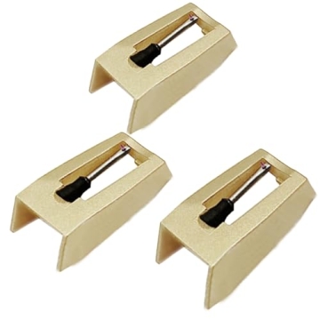 Record Player Needles, Turntable Stylus Record Needles Replacement for Crosley, 1byone, Boytone, LP&...