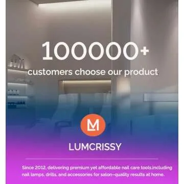 Professional Nail Drill, Lumcrissy 35000RPM Professional Nail File Machine, Rechargeable Efile for Acrylic Gel Nails with Ceramic Drill Bits Set& Sanding Bands for Manicure Salon Home Use