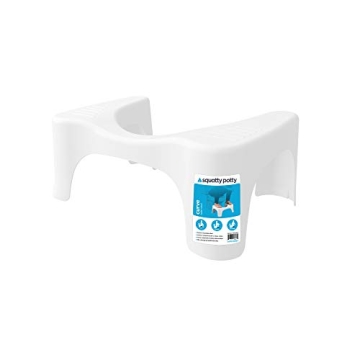 Squatty Potty The Original Bathroom Toilet Stool, CURVE Lightweight with sleek and modern design, 7 ...