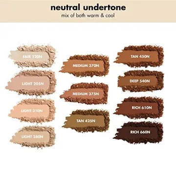 e.l.f. Camo Powder Foundation for All Skin Types - Lightweight