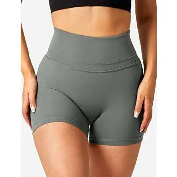YEOREO High Waisted Biker Shorts for Women Gym Wear