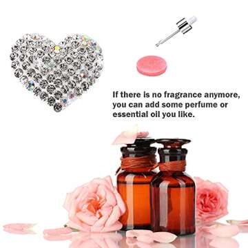 Crystal Car Fresheners - Bling Car Accessories for Women
