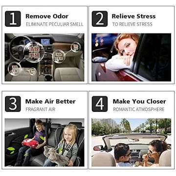 Crystal Car Fresheners - Bling Car Accessories for Women