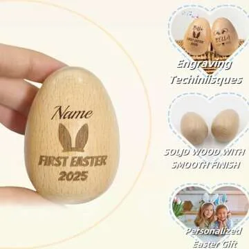 Personalized Musical Easter Egg Shaker Keepsake