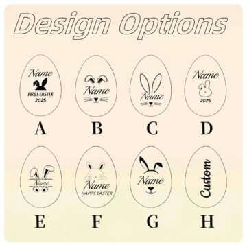 Personalized Musical Easter Egg Shaker Keepsake