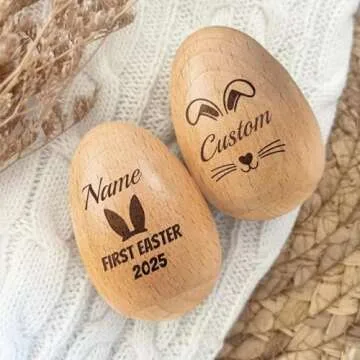 Personalized Musical Easter Egg Shaker Keepsake