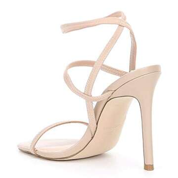 Steve Madden NECTURE Heeled Sandal for Women in Nude