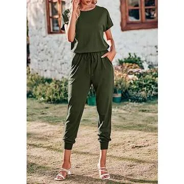 Stylish KIRUNDO Women's Summer One Piece Jumpsuit