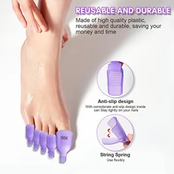 Makartt Gel Nail Polish Remover Clips Kit for Easy Removal