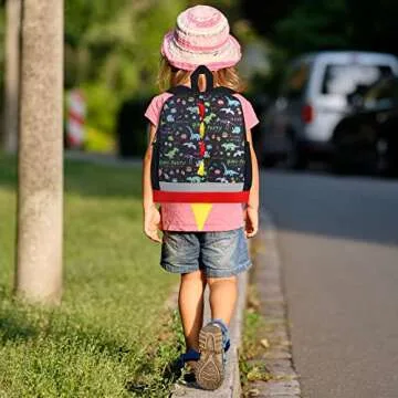 HWJIANFENG Kids Backpack Toddler Backpack Cute Mini Dinosaur Backpack for Boys Baby Daycare Bag Schoolbag Boys Girls