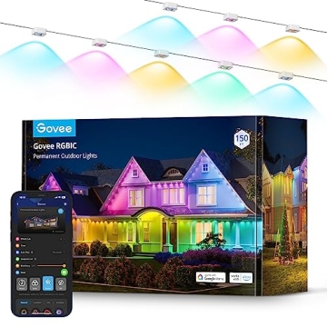 Govee Smart RGBIC Outdoor Lights with 75 Scene Modes