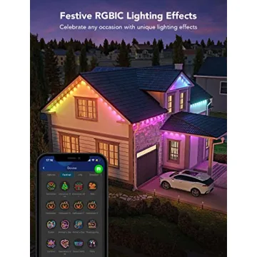 Govee Smart RGBIC Outdoor Lights with 75 Scene Modes