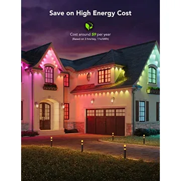 Govee Smart RGBIC Outdoor Lights with 75 Scene Modes