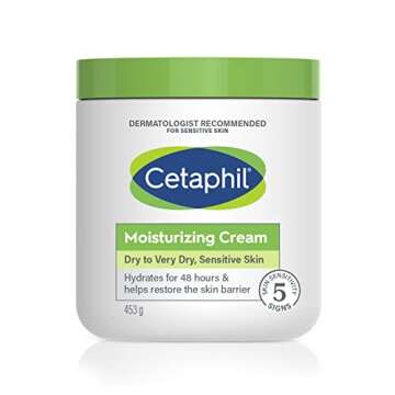 Cetaphil Moisturizing Cream for Dry/Sensitive Skin - Fragrance Free 16 oz