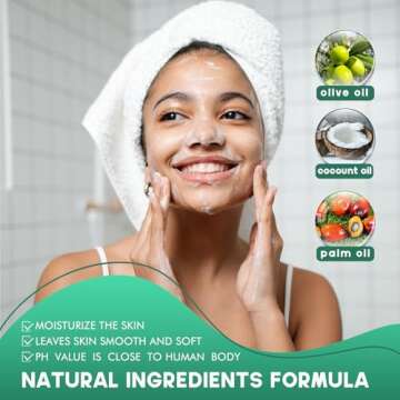 EDSRDRUS 2LB Unscented Glycerin Soap Base DIY Handmade Soap Moisturizing Melt and Pour Soap Base for...