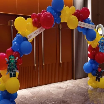 150 PC Carnival Balloon Kit for Festive Celebrations