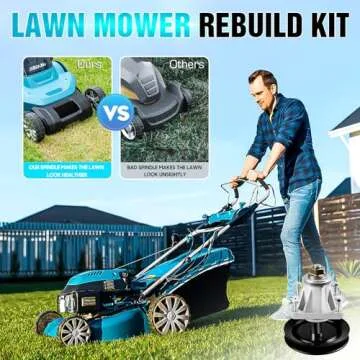 Autsurles Lawn Mower Deck Spindle Assembly Replace for Cub Cadet 918-04123B, 618-04123B LT1022,LT1045, LT1046 46 inch Decks 3 Pack