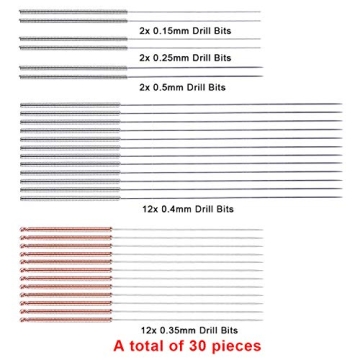 SIQUK 33 Pcs 3D Printer Nozzle Cleaning Tools Kit