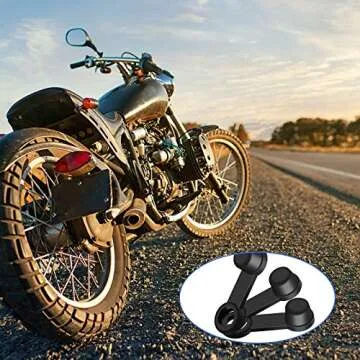 Frienda 50 Pack Brake Bleeder Cap Small Automotive Brake Bleeder Screw Rubber Grease Fitting Caps Car Zerk Dust Cover for Cars Motorcycles Bicycles Accessories