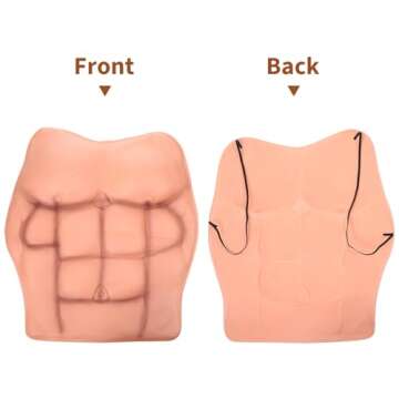 CALLARON Halloween Muscle Suit for Cosplay and Pranks