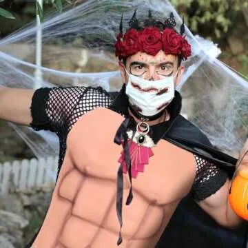 CALLARON Halloween Muscle Suit for Cosplay and Pranks