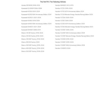 Tusk KYB Dual Chamber Fork Cap Wrench Compatible with Yamaha YZ250F/YZ450F/YZ250 2005-2025