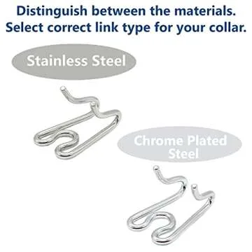 Herm Sprenger Stainless Steel Additional Prong Links for Dog Training