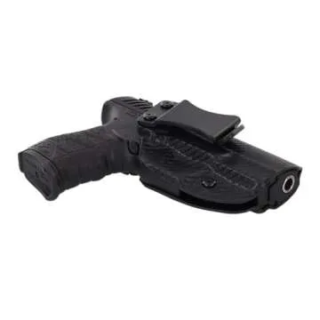 Outlaw Holster Left Hand Black Carbon Fiber IWB for XD-E