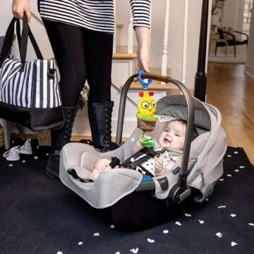 Baby Einstein Cal-a-Puller Pull & Shake Stroller Toy, Ages 0 Months and Up