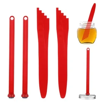 ASTER 4 Pieces Canning Kit - Magnetic Lid Lifters & Bubble Poppers for Home Canning