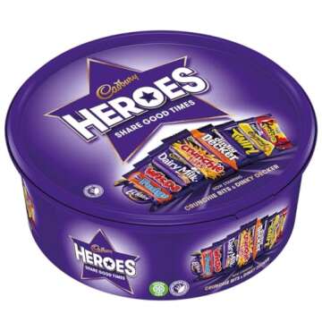 Cadbury Heroes Chocolate Tub, 550g