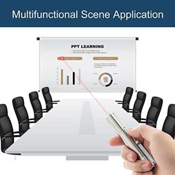 BEGRIM Cat Laser Toys Pointer for Indoor, Cat Mouse Toys Wand Red Light Pet Interactive Toys to Keep Cat Busy, for Kitten Cat Dog Chase Play