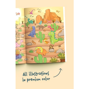 I Spy Dinosaurs Fun Search and Find Book for Kids