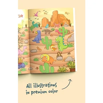 I Spy Dinosaurs Fun Search and Find Book for Kids
