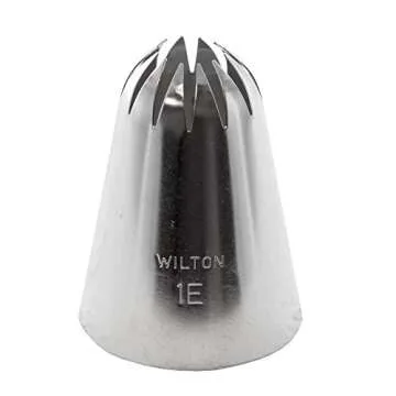 Wilton No. 1 E Drop Flower Tip