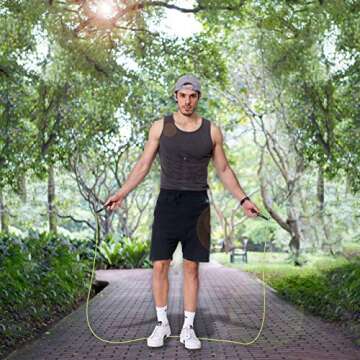 BONA Fitness Core Exercise Sliders,Dual Sided Sliders for Working Out(Set of 2) with Jump Rope,Workout Sliders,Strength Sliders,Gliding Discs for Abdominal Workouts,Physical Therapy,Crossfit(Green)