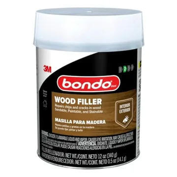 3M Bondo Wood Filler for Durable Wood Repairs
