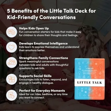 BestSelf Conversation Cards for Kids - 170 Engaging Prompts