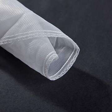 CHNLML Paint Strainer Bags, Paint Filter Bag Elastic Opening Strainer Bags (1 Gallon 5 Pack)