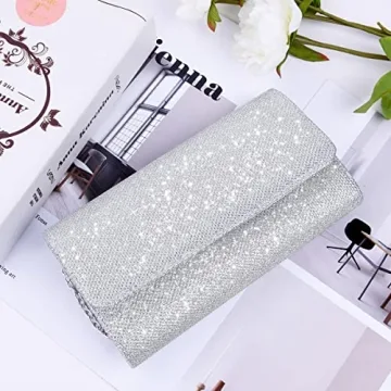 OSDUE Glitter Evening Bag Clutch for Women - Perfect for Events