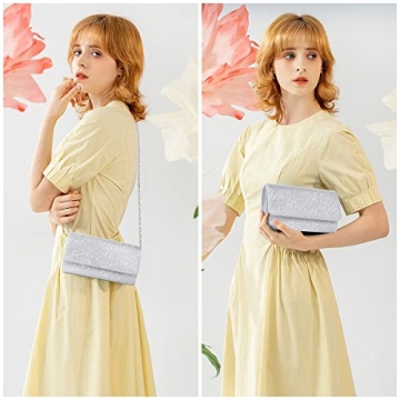 OSDUE Glitter Evening Bag Clutch for Women - Perfect for Events