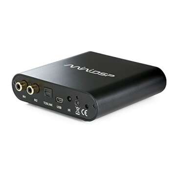 miniDSP 2x4 HD Digital Audio Signal Processor with Remote Control and 4 Presets Stored